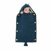 CEHVOM Newborn Baby Cute Cotton Receiving Sleeping Blanket Boy Girl Wrap Swaddle Winter Warm Sleeping Bag